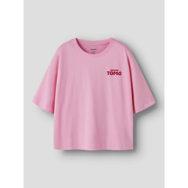 name it Kurzarm Top pink drink