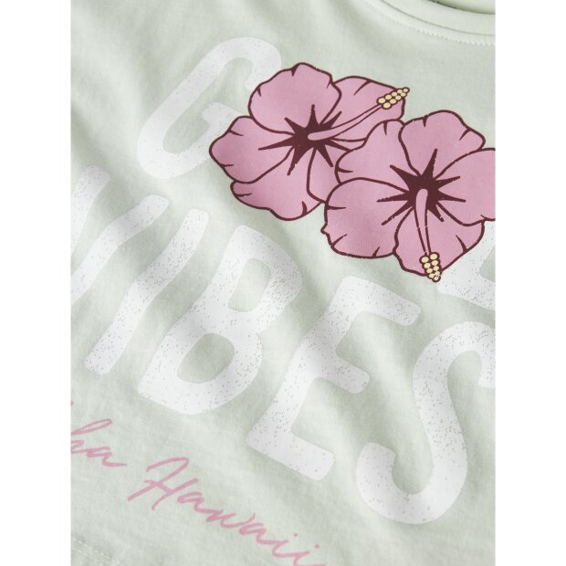 name it crop Top Pale Aqua