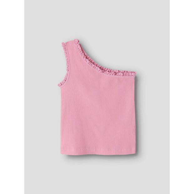 name it oneshoulder Kurzarm Top Pink Drink