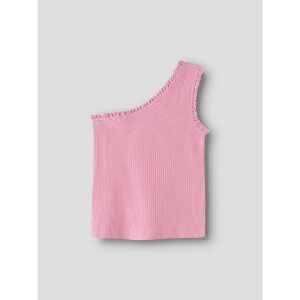 name it oneshoulder Kurzarm Top Pink Drink