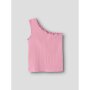 name it oneshoulder Kurzarm Top Pink Drink