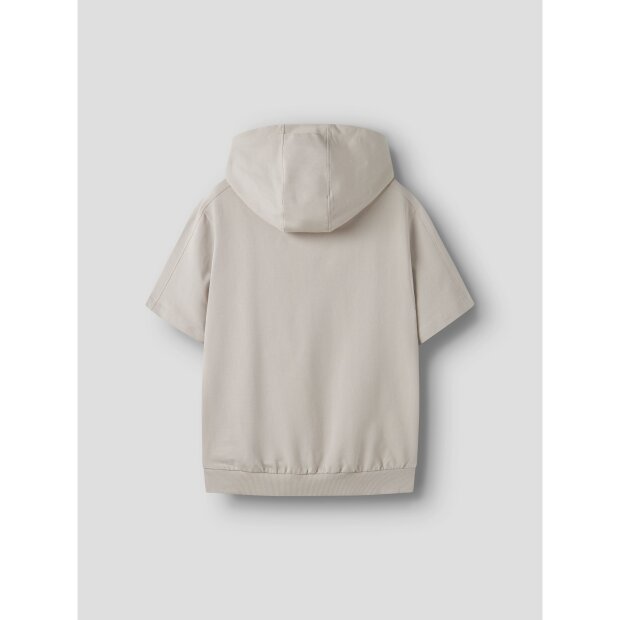 name it Sweatshirt Kurzarm weiß Chateau Gray