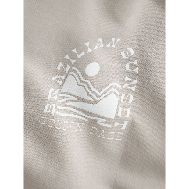 name it Sweatshirt Kurzarm weiß Chateau Gray