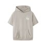 name it Sweatshirt Kurzarm weiß Chateau Gray