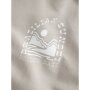 name it Sweatshirt Kurzarm weiß Chateau Gray