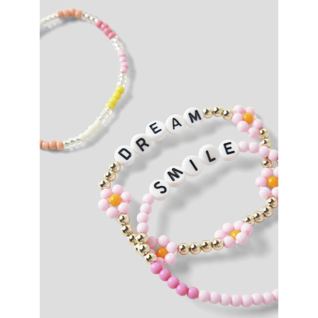 name it Armband 3er set cradle pink
