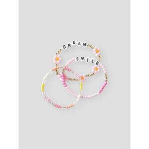 name it Armband 3er set cradle pink