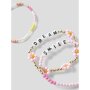 name it Armband 3er set cradle pink