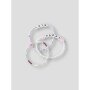 name it Armband 3er set lavender fog