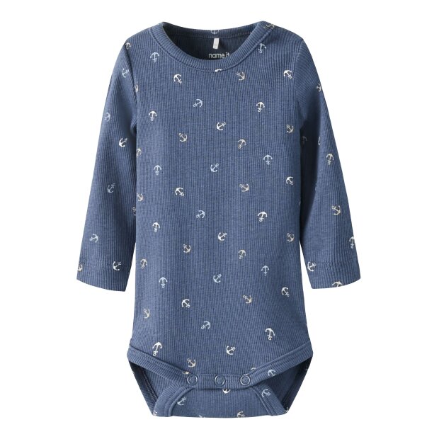 name it Langarm Body Vintage Indigo