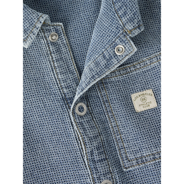 name it T-Shirt Kurzarm medium blue denim