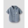 name it T-Shirt Kurzarm medium blue denim