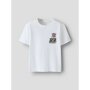 name it Top mit kurzen ärmeln Bright White
