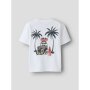 name it Top mit kurzen ärmeln Bright White