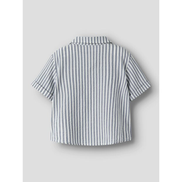 name it T-Shirt Kurzarm Vintage Indigo