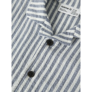 name it T-Shirt Kurzarm Vintage Indigo