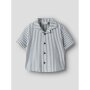 name it T-Shirt Kurzarm Vintage Indigo