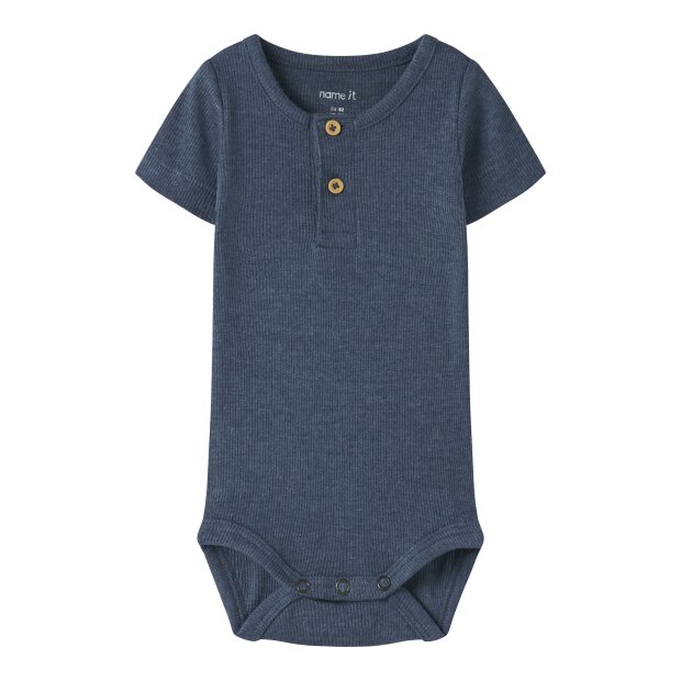 name it Kurzarm Body Vintage Indigo