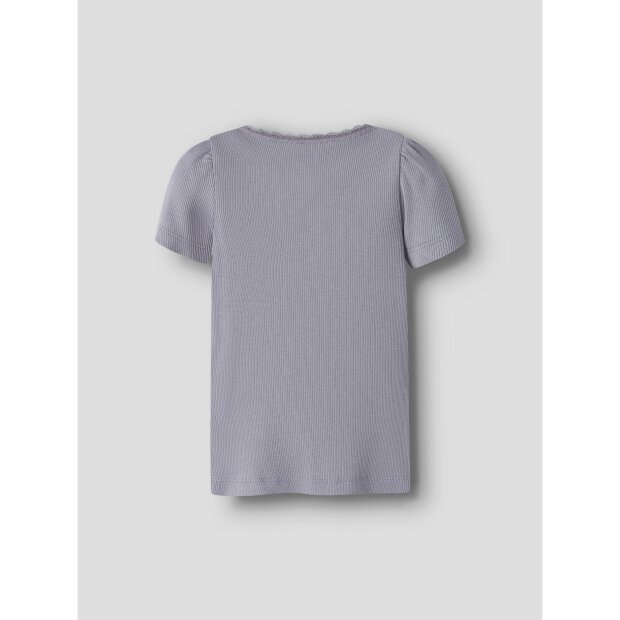 name it Top Kurzarm Lavender Gray