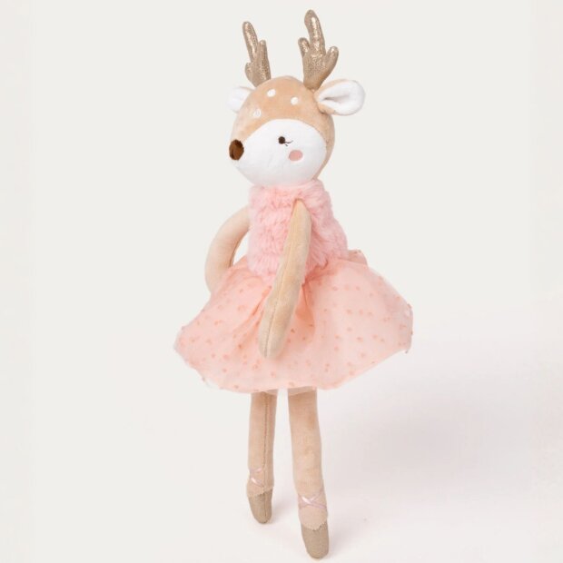 Teddykompaniet Kuscheltier - Ballerina Reh Ruth beige