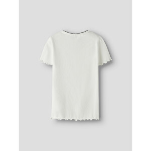 name it Top Kurzarm slim-fit Cloud Dancer