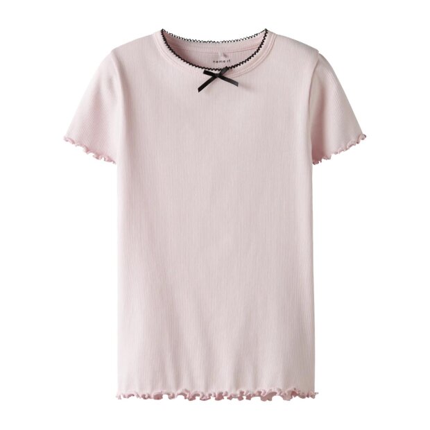 name it Slim-Fit Kurzarm Top tender touch