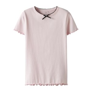 name it Slim-Fit Kurzarm Top tender touch