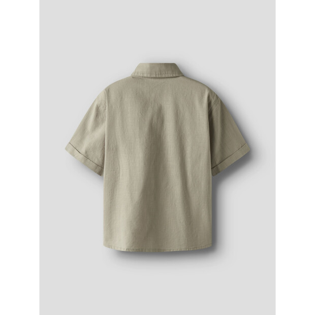name it T-Shirt Kurzarm Aluminium