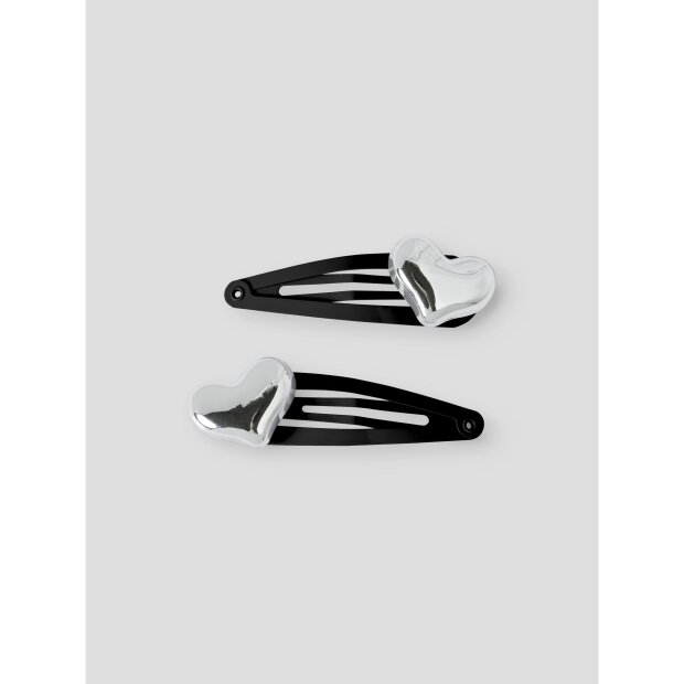 name it 2er Set Haarschmuck silver