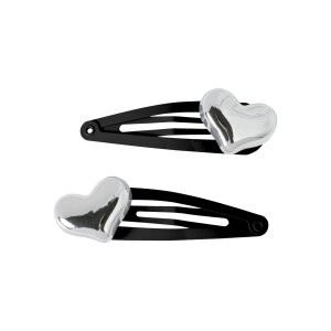 name it 2er Set Haarschmuck silver