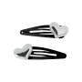 name it 2er Set Haarschmuck silver
