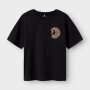 name it Top mit Kurzarm black