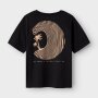 name it Top mit Kurzarm black