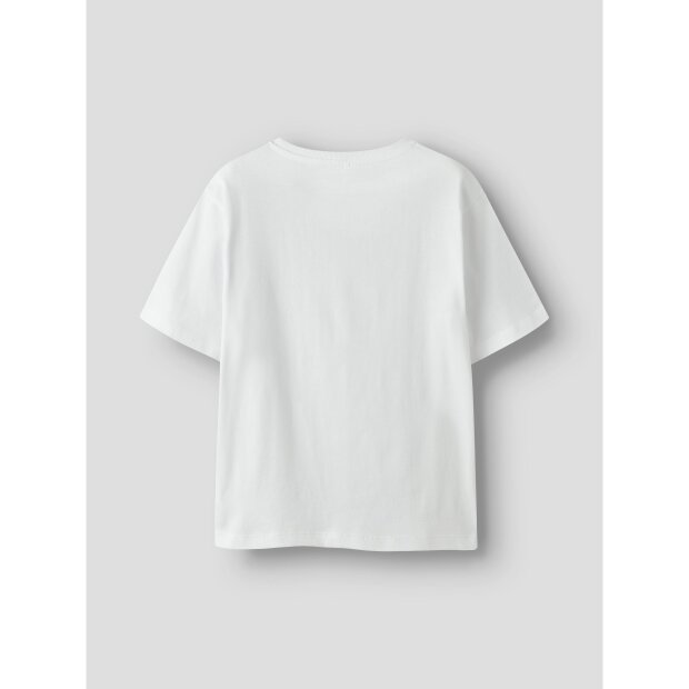 name it Top mit Kurzarm bright white