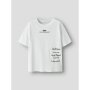 name it Top mit Kurzarm bright white