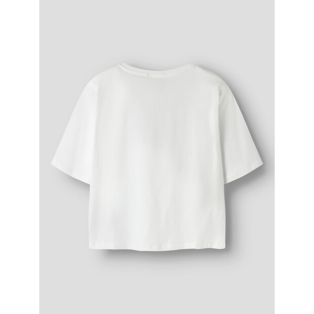 name it Kurzarm Top box Bright White