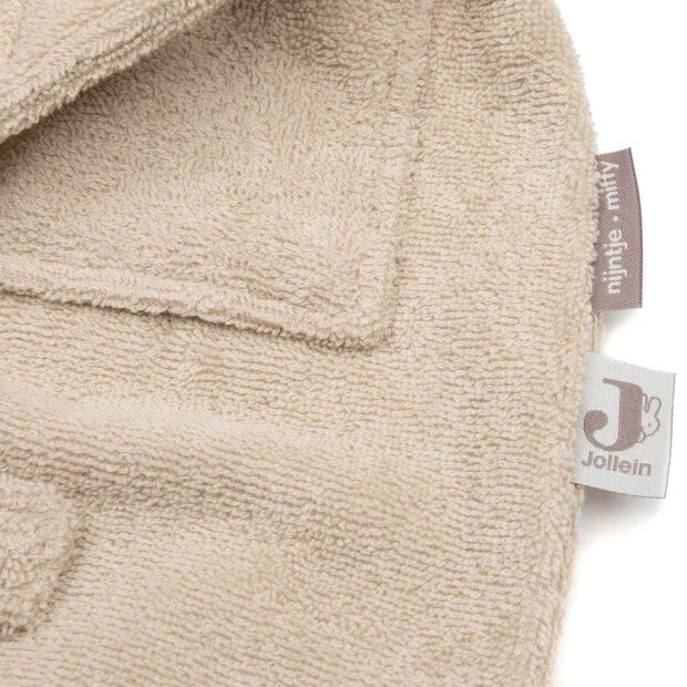 Jollein Bademantel 1-2 Jahre Miffy warm sand