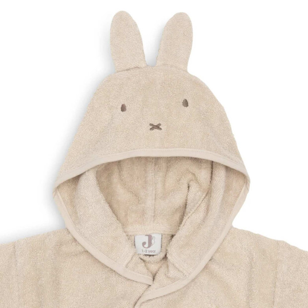 Jollein Bademantel 1-2 Jahre Miffy warm sand