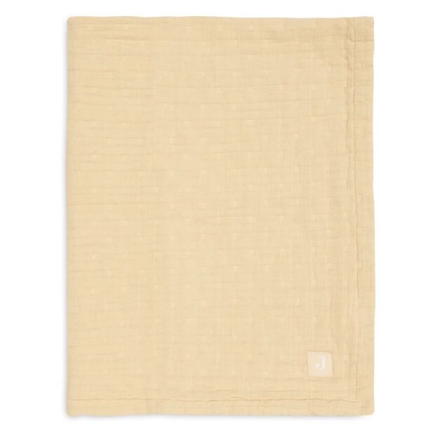 Jollein Decke 75x100cm Jacquard - Vanilla