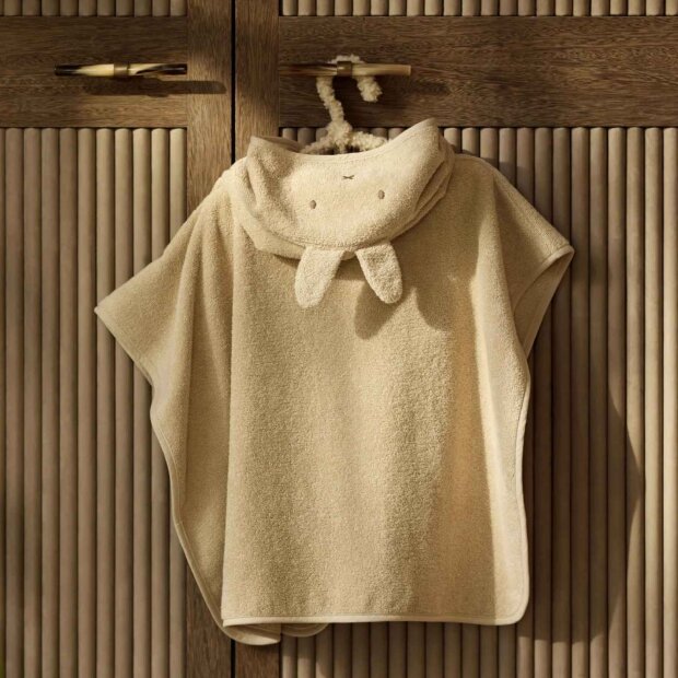 Jollein Badeponcho Frottee - Miffy warm sand