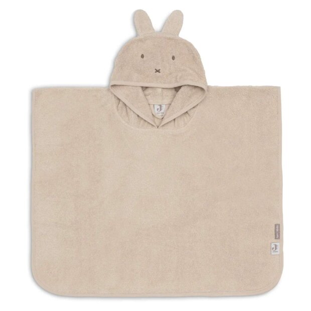 Jollein Badeponcho Frottee - Miffy warm sand