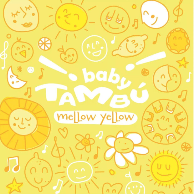 JuegaConmigo Baby Tambú 6"/15 cm - creamy yellow (Mellow Yellow)