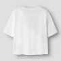 name it Top Kurzarm mit boxschnitt bright white - lemon
