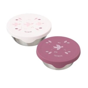 Edelstahl Fresk Snackbox 2er Set - Schwalbe