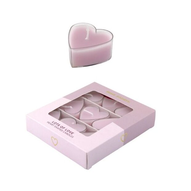 Home Society Deko-Kerze Love Hearts Set 9