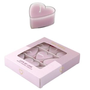 Home Society Deko-Kerze Love Hearts Set 9