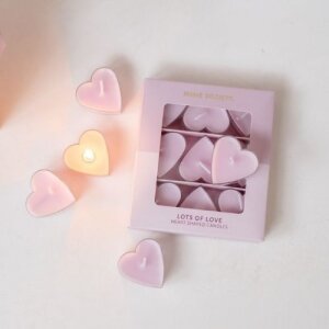 Home Society Deko-Kerze Love Hearts Set 9