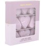 Home Society Deko-Kerze Love Hearts Set 9