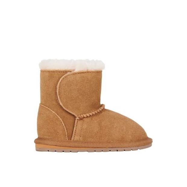 EMU Lammfell Winterstiefel Toddle Chesnut
