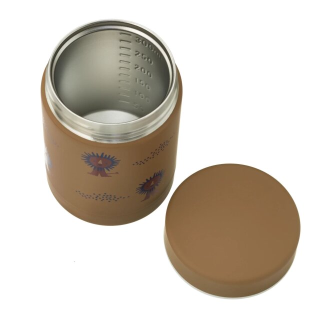 Edelstahl Fresk Thermobehälter Löwe 300 ml